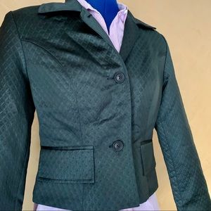 VTG Barami Cropped Quilted Blazer 2